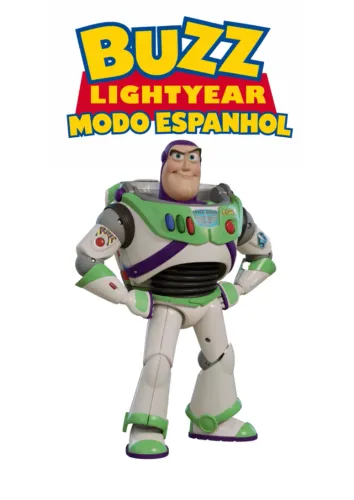 Boneco Buzz Lightyear | Modo Espanhol | 14 Falas |  Voz Original | Asas Articuladas