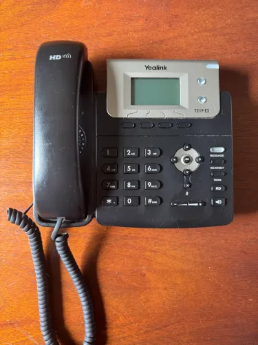 7 Telefones IP t21pe2 yealink