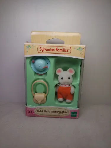 Sylvanian Families bebe rato marshmallow seminovo