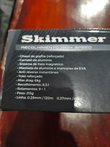 Kit carretilha skimmer 