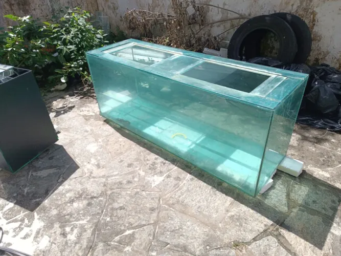 Aquário usado 130*40*50