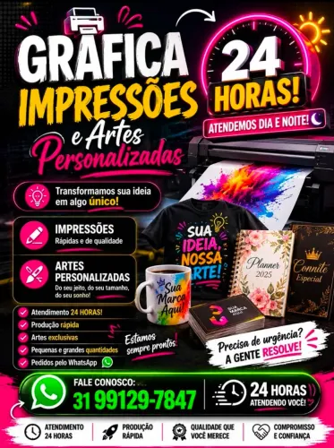 GRÁFICA RÁPIDA E DESIGN PERSONALIZADO ?