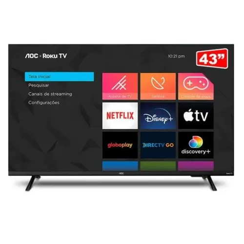TV AOC ROKU 43