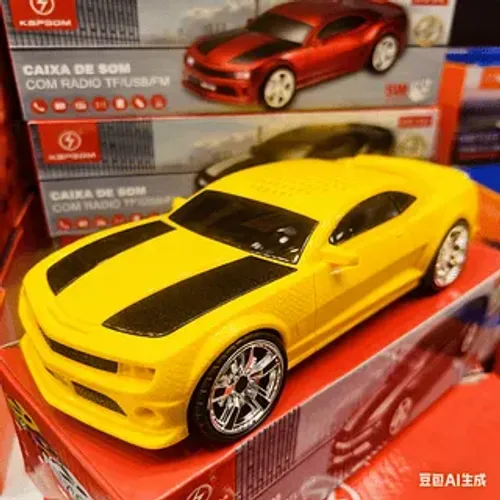 Caixa de Som Portátil Bluetooth Modelo Camaro
