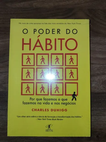 Livro O Poder Do Hábito de Charles Duhigg