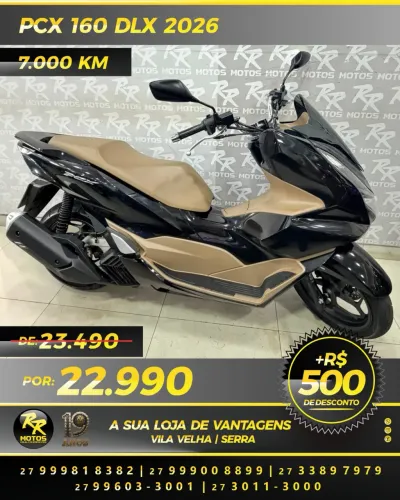 Moto Honda PCX 160 DLX 2026