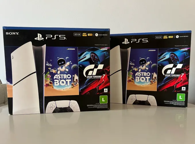 PS5 Slim digital novos!