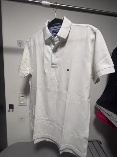 Camisa Polo Branca