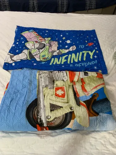 Capa de cama de solteiro + fronha Toy Story