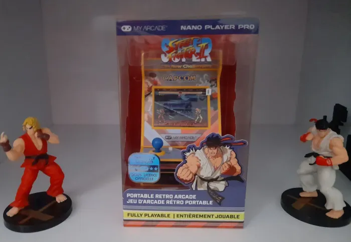 Mini Arcade Super Street Fighter 2 NOVO NF GARANTIA