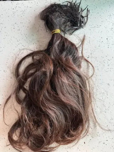 MEGA HAIR CABELO HUMANO CASTANHO - ONDULADO