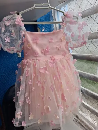 Vestido de festa infantil - 1 ano