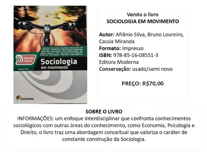 LIVRO DE SOCIOLOGIA