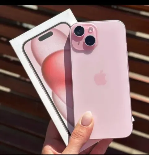 Iphone 15 128/GB Rosa  Delicado Bonito e com Câmera Excelente