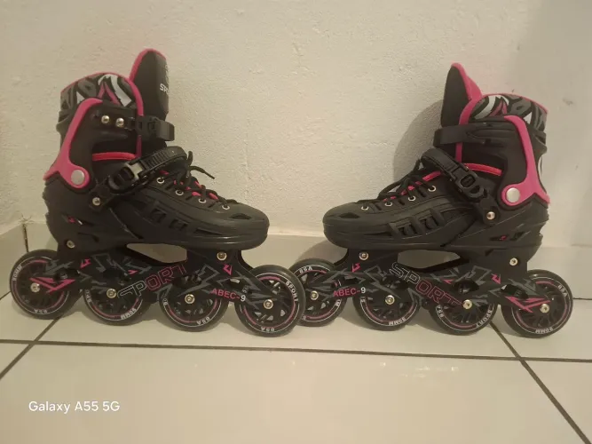 Patins Roler Sport Rosa