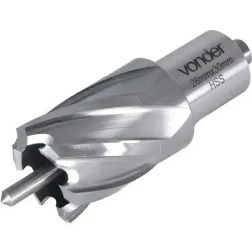 Broca anular, encaixe Weldon, 26 mm x 30 mm VONDER53.10.026.030