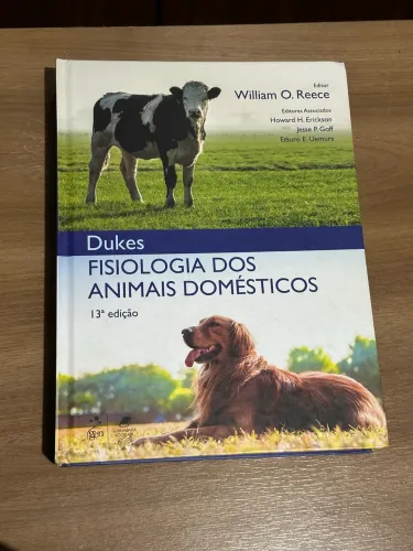 Livro Fisiologia dos animais domésticos Dukes 13a edição 