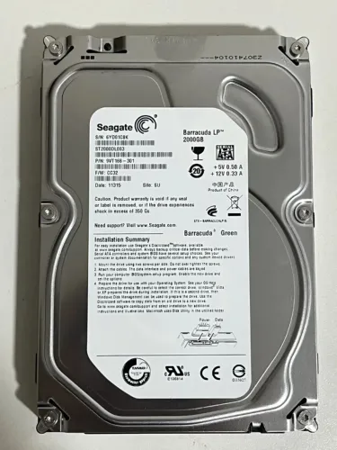 HD 2 TB - 3.5 ( grande) saudável e poucas horas de uso