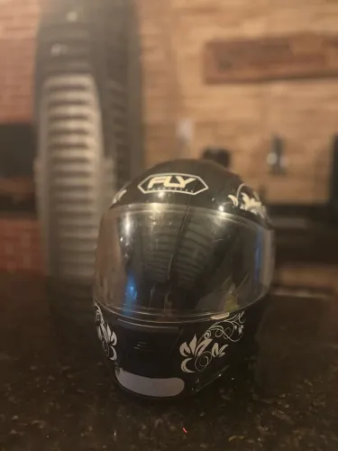 Capacete FLY Preto