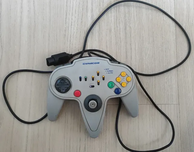 Controle dynacom turbo N64