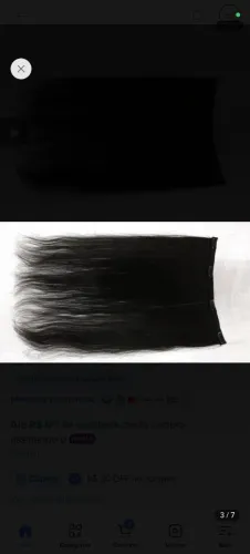 Mega tic tac cabelo humano