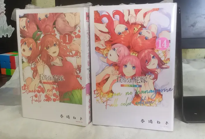 As Quíntuplas - versão japonesa full color (edição completa)
