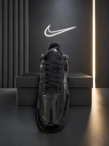 SNEAKERS NIKE AIR FORCE 1 LOW 07 PREMIUM BLACK PATENT