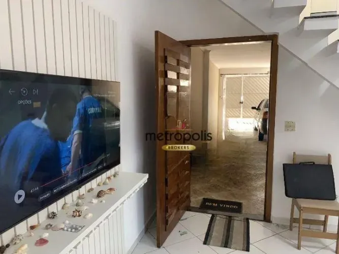 Sobrado à venda, 202 m² por R$ 644.000,00 - Jardim Utinga - Santo André/SP