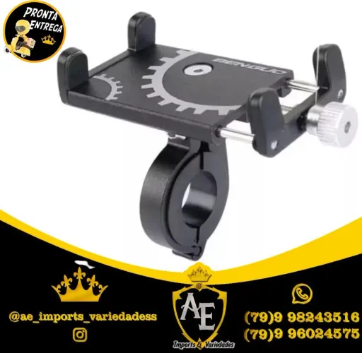 Suporte de celular para bike e moto
