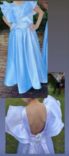 Vestido de festa infantil