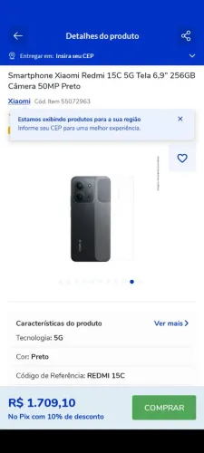 ? XIAOMI REDMI 15C ? NOVO, LACRADO!