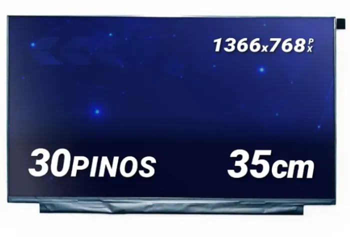 NOVO LACRADO - Tela 15.6" LED Slim Para Notebook Part Number MB156AN01-5 - NOVA LACRADA