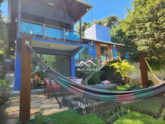 Casa com 4 dormitórios à venda, 420 m² por R$ 3.700.000,00 - Condomínio Retiro do Chalé -