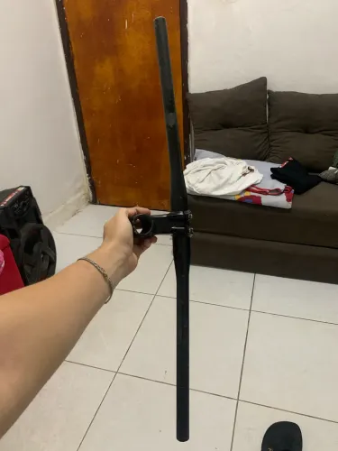 Guidão de bike reto + mesinha
