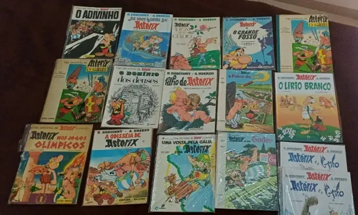 Lote Com 16 Gibis Do Asterix