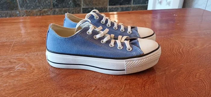 Tênis ALL Star Plataforma Azul N° 36