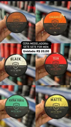 Promoção de cera modeladora