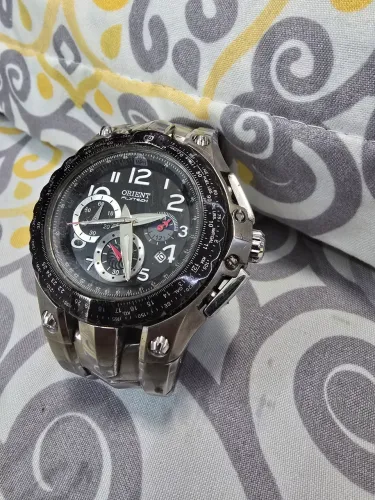 Relogio Orient Flytech em excelente estado