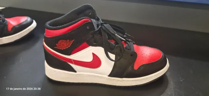 Nike Air Jordan High Feminino n° 35.5 (usado uma vez)