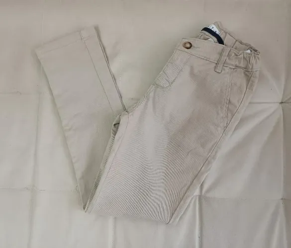 Calça sarja infantil Fuzarka Tam 7-8 anos