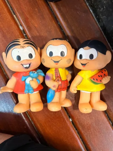 Boneca turma da Mônica de vinil anos 90