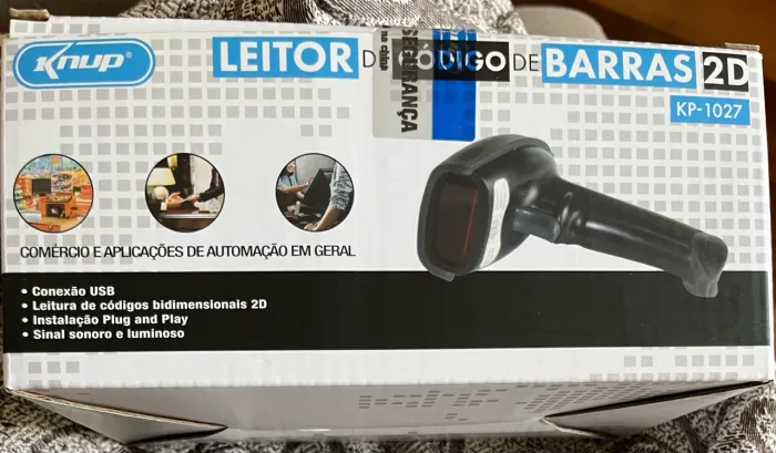 LEITOR de código de BARRAS 2D