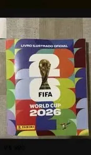 Álbum de Figurinhas da Panini Copa do Mundo 2026 novo.