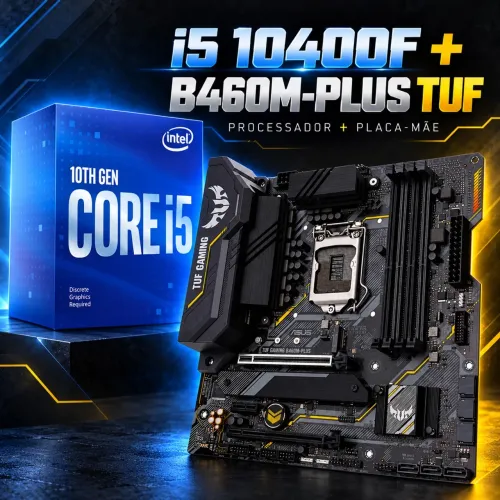 Kit i5 10400f + Asus TUF B460M