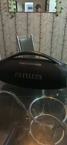 CAIXA DE SOM BOOMBOX AIWA ORIGINAL