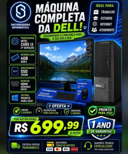 Computador completo Dell