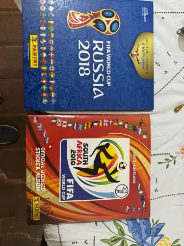 Álbum da copa completo 2010 2018 capa dura