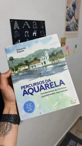 LIVRO PERCURSOS DA AQUARELA