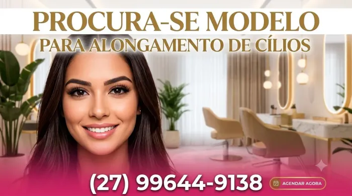 Preciso de modelos para alongamento de cílios