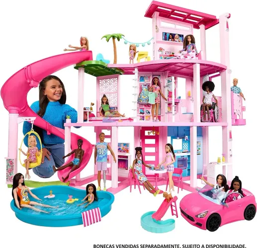 Casa de Bonecas da Barbie - Dreamhouse